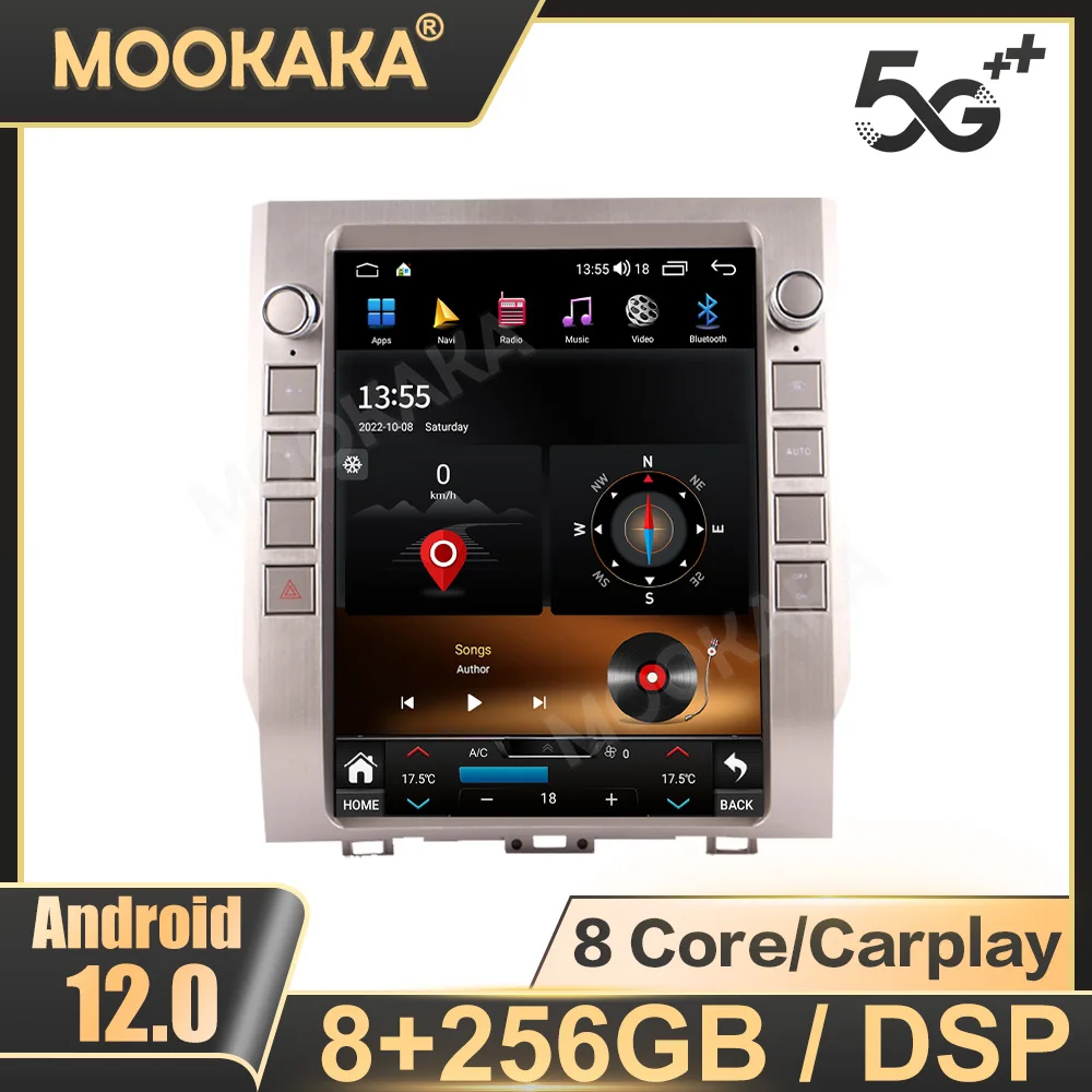 Carplay Android 12 For TOYOTA Tundra 2013-2020 GPS Navigation Car Multimedia Player Touch Screen DSP Stereo Head Unit
Carplay Android 12 For TOYOTA Tundra 2013-2020 GPS Navigation Car Multimedia Player Touch Screen DSP Stereo Head Unit