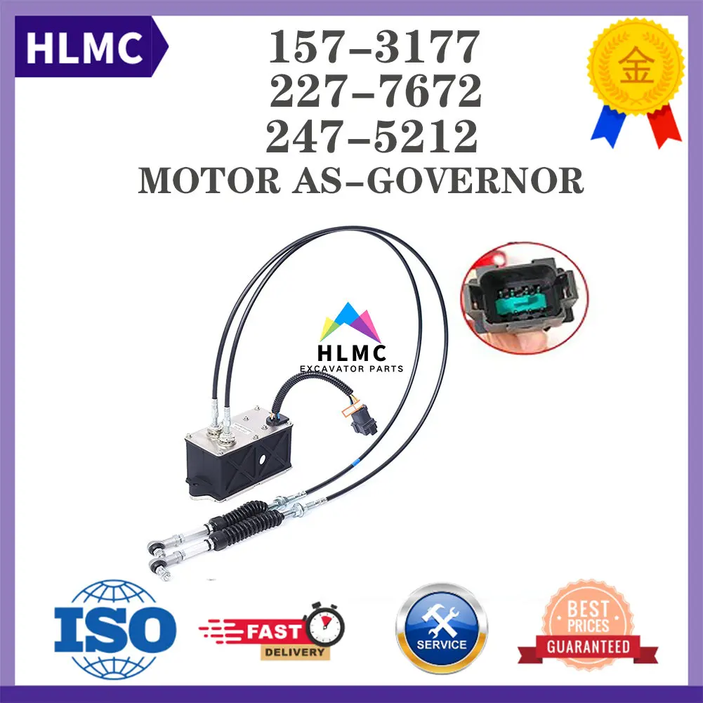 Stepper Motor 157-3177 227-7672 247-5212 Square Throttle Motor 7 Pins with Double Cable for E312C E320C
Stepper Motor 157-3177 227-7672 247-5212 Square Throttle Motor 7 Pins with Double Cable for E312C E320C