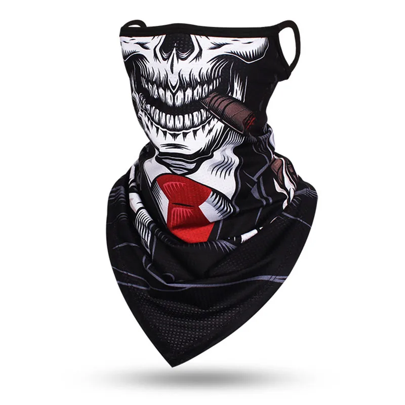 Unisex Skull Face Scarf Bandana Hanging Ear Sunscreen Face Balaclava Sports Neck Gaiters Outdoor Windproof Thin Triangular Scarf
Unisex Skull Face Scarf Bandana Hanging Ear Sunscreen Face Balaclava Sports Neck Gaiters Outdoor Windproof Thin Triangular Scarf
