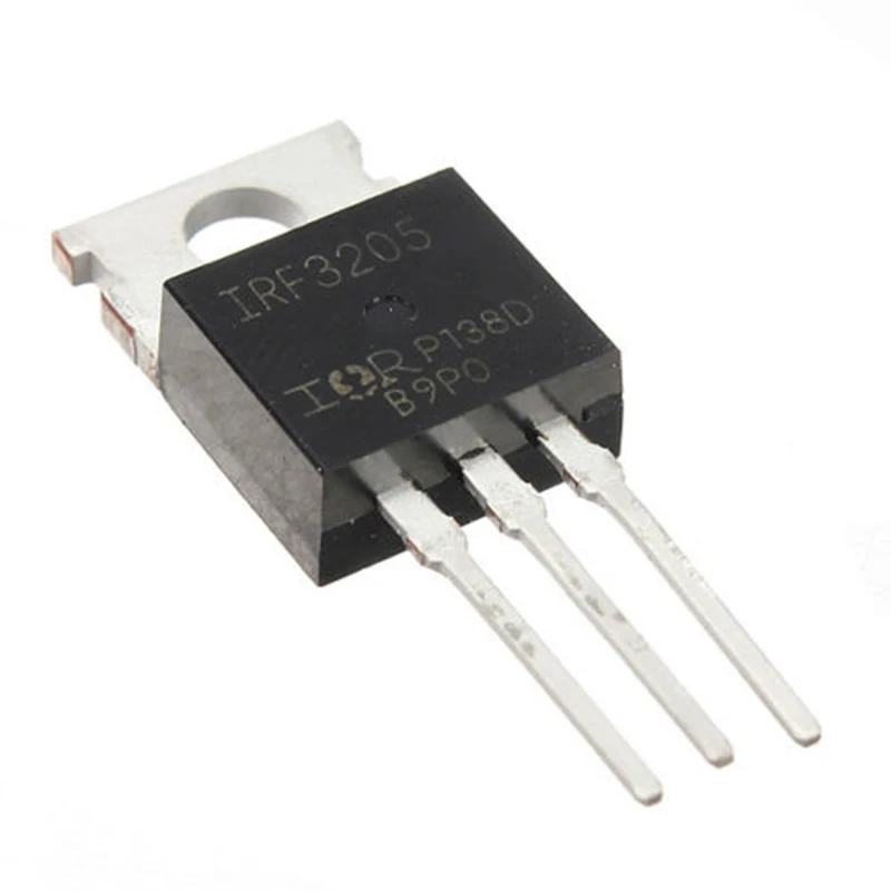 10 шт., транзистор IRF3205 IRF3205PBF, транзистор Mosfet с быстрым переключением мощности/N-Channel T0220 LW, Номинальная сила тока 110A, Rds (вкл.), 8 м, Ом, 55 в
10 шт., транзистор IRF3205 IRF3205PBF, транзистор Mosfet с быстрым переключением мощности/N-Channel T0220 LW, Номинальная сила тока 110A, Rds (вкл.), 8 м, Ом, 55 в