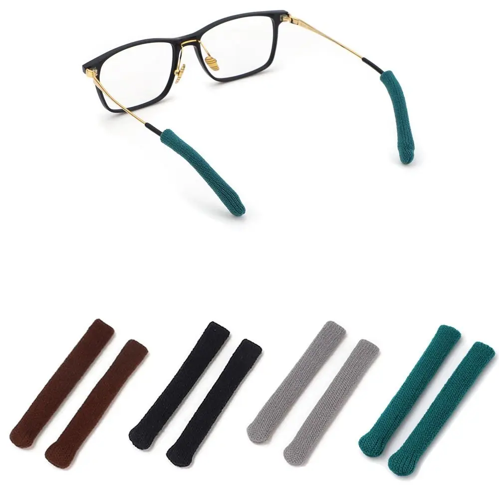 

1Pairs Made of Wool Eyeglasses Temple Tips Sleeve Anti-Slip Glasses Slip Set Glasses Leg Sets Tip Ear Grip