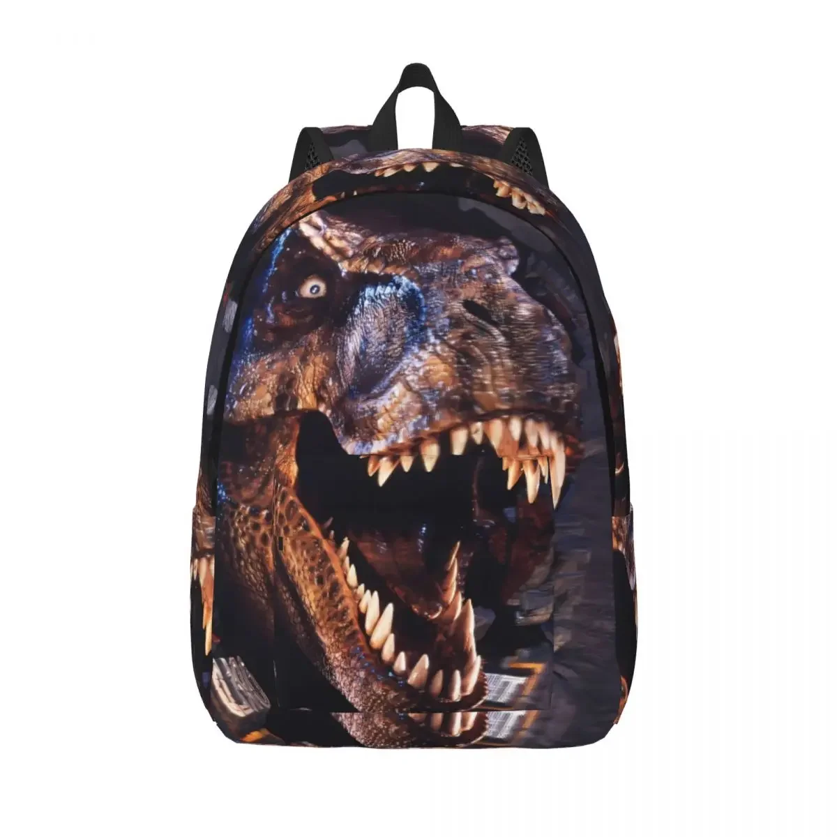 

Cute Dinosaur 3D Printed Backpack Animals Wild Funny Student Unisex Polyester College Backpacks Big Stylish School Bags Rucksack