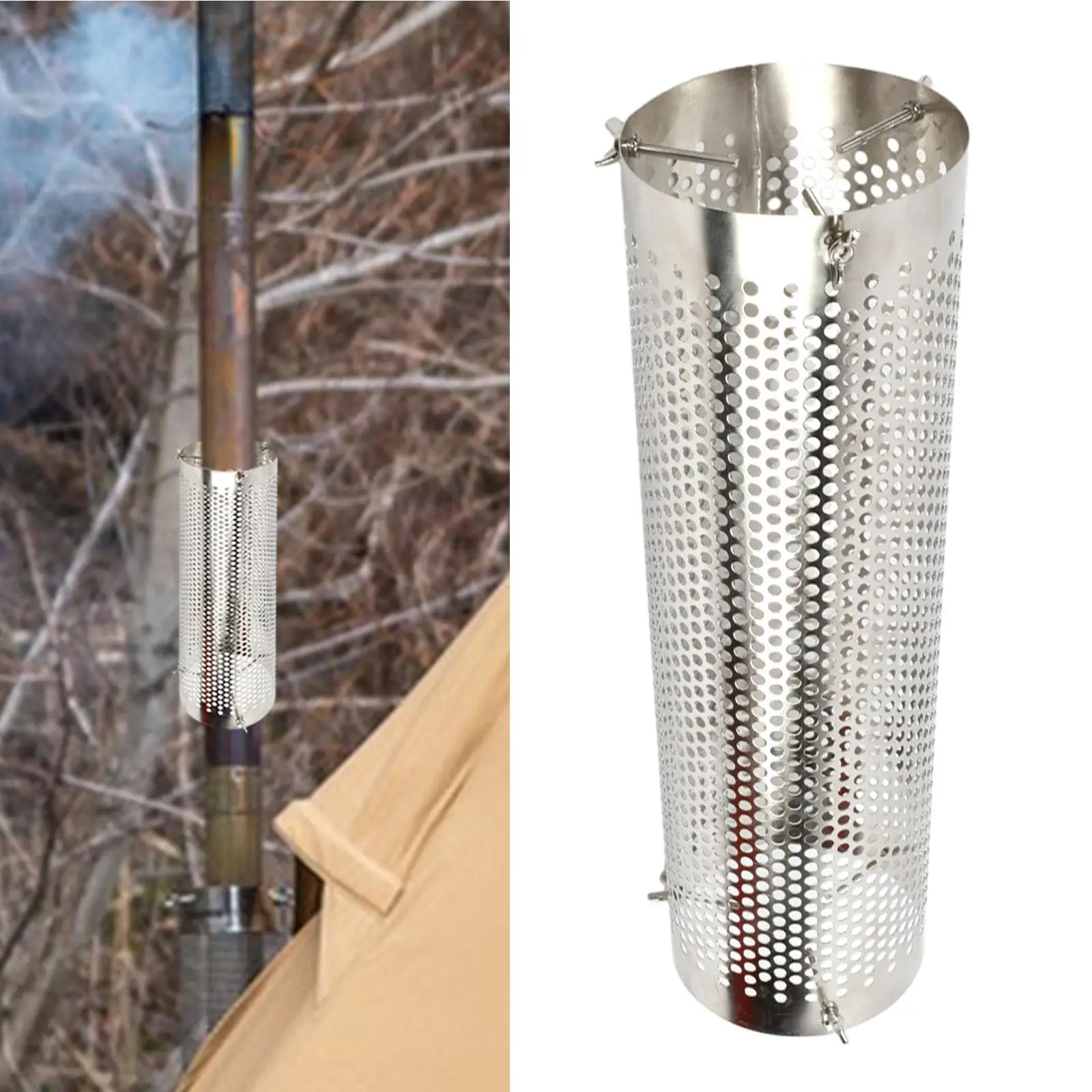 Tent Stove Chimney Pipe Mesh Chimney Mesh Guards Exhaust Pipe Chimney Tube Filter Stainless Steel Fireplace Chimney Rain Caps
Tent Stove Chimney Pipe Mesh Chimney Mesh Guards Exhaust Pipe Chimney Tube Filter Stainless Steel Fireplace Chimney Rain Caps