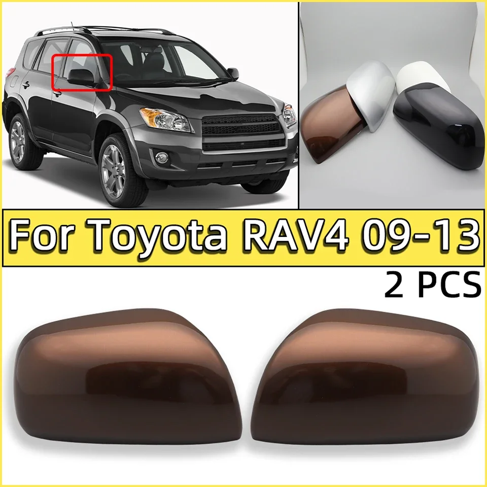 Pair For Toyota Rav4 2009 2010 2012 2013 Rearview Mirror Cover Cap Door Outside Wing Mirror Housing Shell Lid With Color
Pair For Toyota Rav4 2009 2010 2012 2013 Rearview Mirror Cover Cap Door Outside Wing Mirror Housing Shell Lid With Color