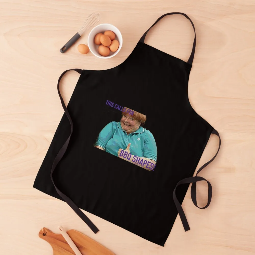 Sharon; This Calls For BBQ Shapes! Apron Women kitchen's apron things for home and kitchen
Sharon; This Calls For BBQ Shapes! Apron Women kitchen's apron things for home and kitchen