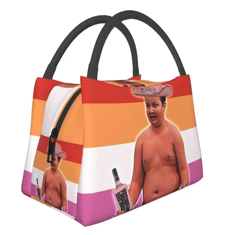 Gibby Lesbian Flag Insulated Lunch Bag for Work Office Waterproof Thermal Cooler Lunch Box Women
Gibby Lesbian Flag Insulated Lunch Bag for Work Office Waterproof Thermal Cooler Lunch Box Women