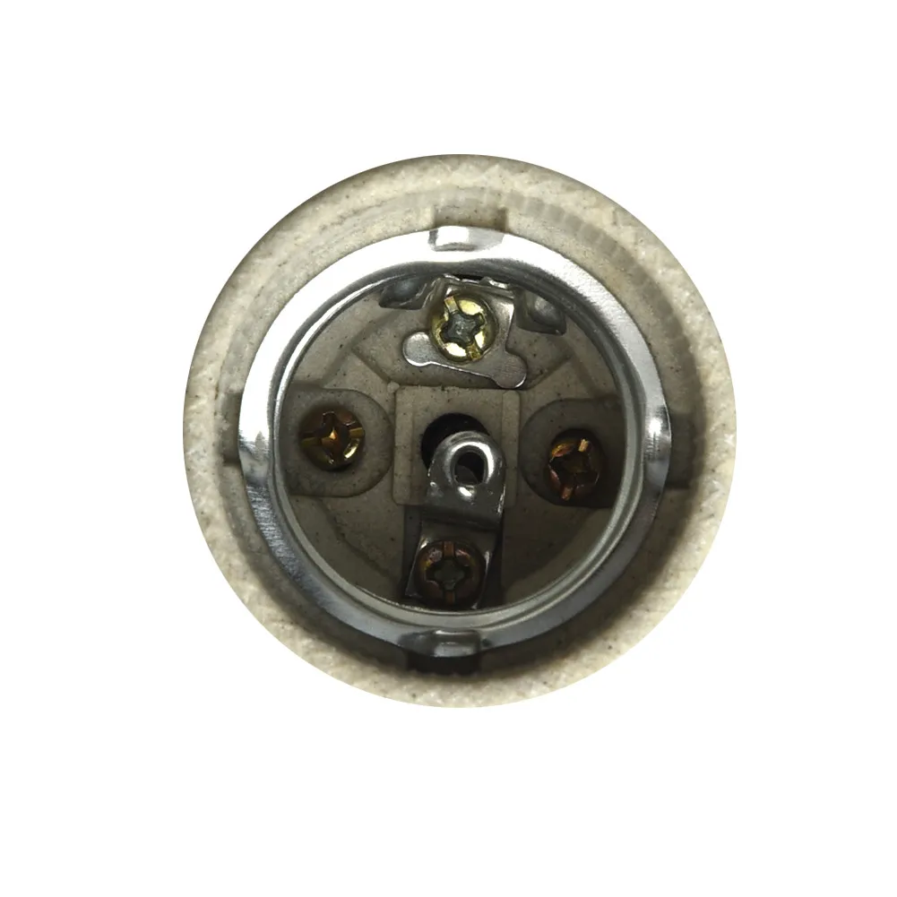 Lighting E27 Lamp Holder Home Porcelain Base Adapter Screw Round Straight Glazed Ceramic The Light Bulb Outlet
Lighting E27 Lamp Holder Home Porcelain Base Adapter Screw Round Straight Glazed Ceramic The Light Bulb Outlet