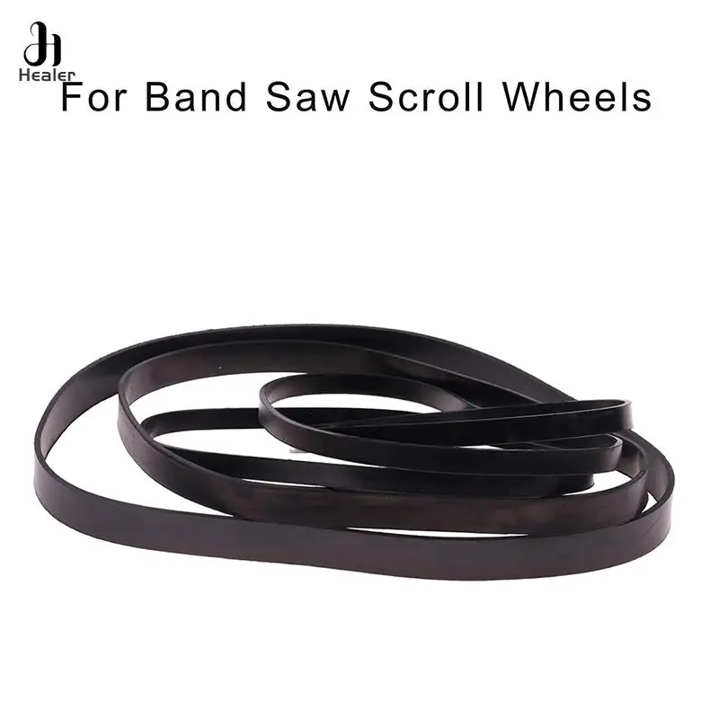 

Saw Rubber Band Saw Scroll Wheel Rubber Ring Wood Band Woodworking Spare Parts Anti-skid Anti Noise Woodworking Parts