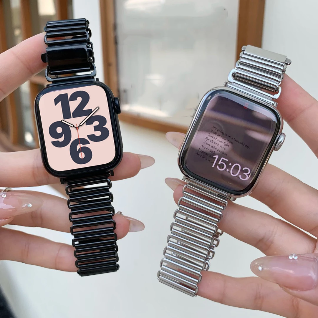 Ремешок из нержавеющей стали для Apple Watch Band 49 мм 45 мм 41 мм 40 мм 44 мм, металлический браслет для Iwatch Series 9 7 6 5 Se 8 Ultra / Ultra 2
Ремешок из нержавеющей стали для Apple Watch Band 49 мм 45 мм 41 мм 40 мм 44 мм, металлический браслет для Iwatch Series 9 7 6 5 Se 8 Ultra / Ultra 2