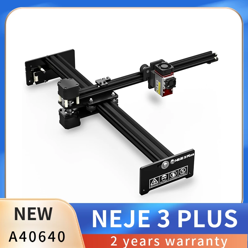 NEJE 3 Plus N40630 A40640 30~80WDual Beam Laser Engraver and Cutter, 255x400mm CNC Wood Router / Engraving / Cutting Machine
NEJE 3 Plus N40630 A40640 30~80WDual Beam Laser Engraver and Cutter, 255x400mm CNC Wood Router / Engraving / Cutting Machine