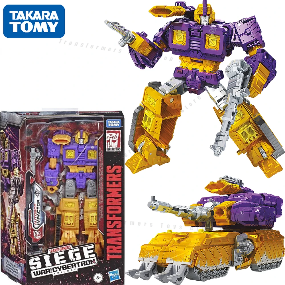 

In Stock Takara Tomy Transformers Generations War for Cybertron Siege Deluxe WFT-S42 Impactor Action Figure Toys Gift E4500