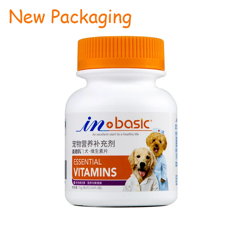 IN-BASIC 150 Tablets 11 In 1 Multivitamin Dog Nutritional Supplements Essential Vitamins Increase Physique
IN-BASIC 150 Tablets 11 In 1 Multivitamin Dog Nutritional Supplements Essential Vitamins Increase Physique