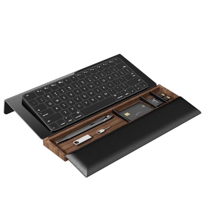 Keyboard Bracket Wrist Rest Stand PU Soft Hand Support Raised Typing Wrist Guard with Storage Accessories Wood Stand
Keyboard Bracket Wrist Rest Stand PU Soft Hand Support Raised Typing Wrist Guard with Storage Accessories Wood Stand