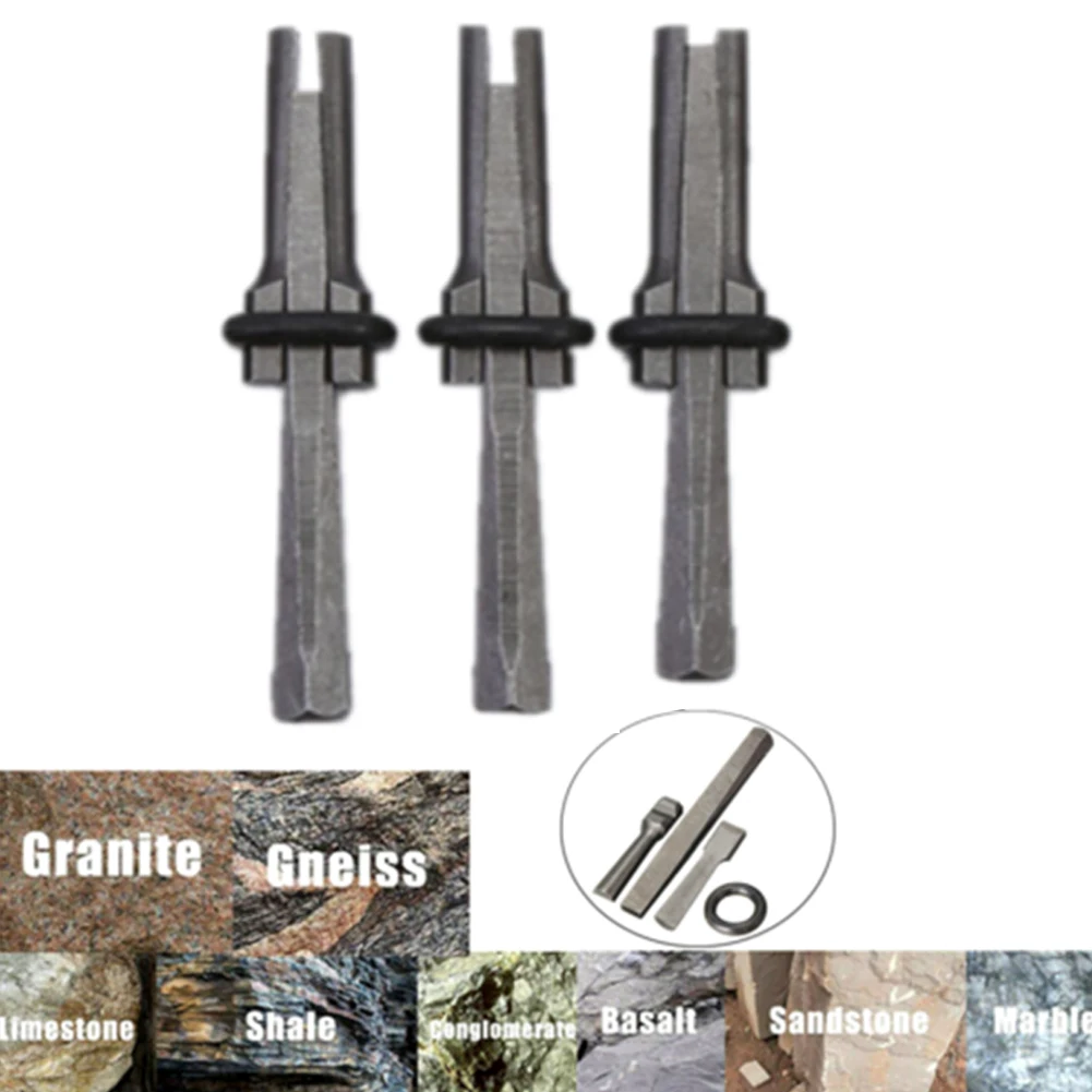 Accessories Stone Cutting And Stone Breaking Expansion Tool Stone Chopper Wedge Feather 3 Set Black Stone Wedges
Accessories Stone Cutting And Stone Breaking Expansion Tool Stone Chopper Wedge Feather 3 Set Black Stone Wedges