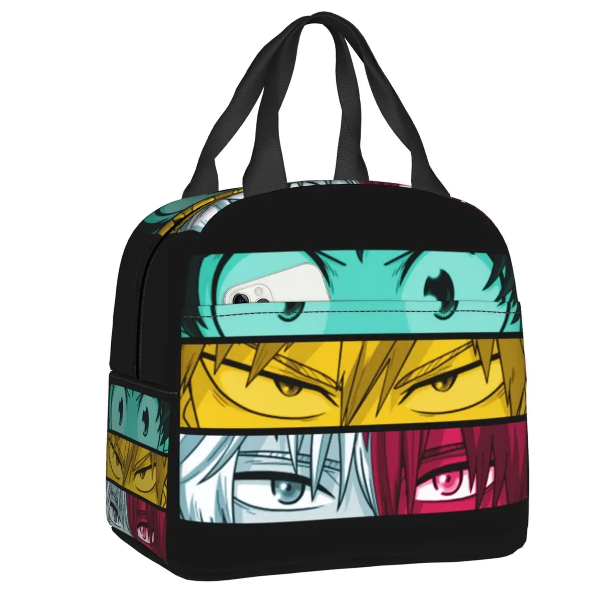 Boku No Hero Academia Anime Manga Eye Shoto Todoroki Insulated Lunch Bag Deku Izuku Midoriya Leakproof Cooler Thermal Bento Box
Boku No Hero Academia Anime Manga Eye Shoto Todoroki Insulated Lunch Bag Deku Izuku Midoriya Leakproof Cooler Thermal Bento Box