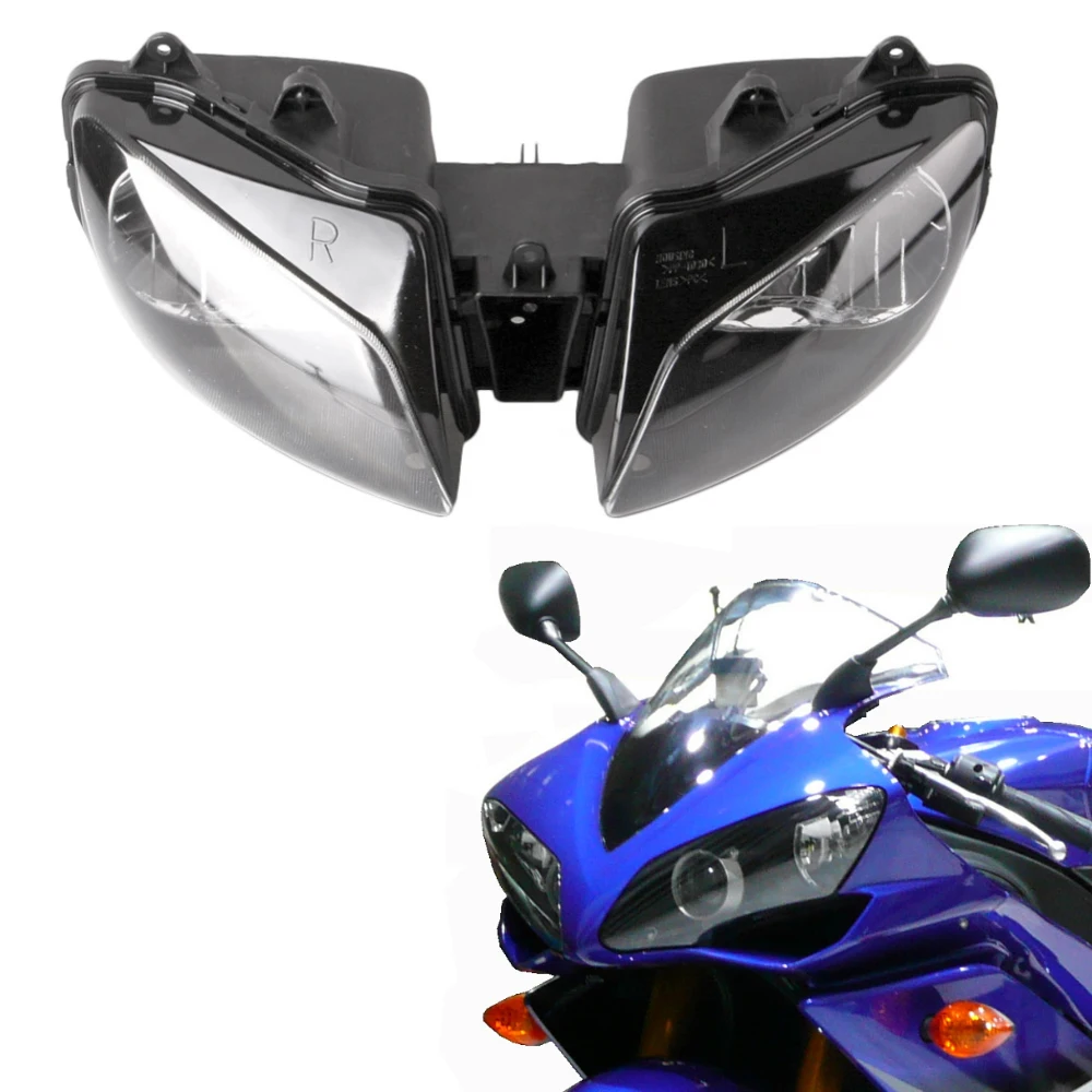 Передняя фара в сборе, налобный фонарь для мотоцикла Yamaha YZF-R1 1998 1999 98 99
Передняя фара в сборе, налобный фонарь для мотоцикла Yamaha YZF-R1 1998 1999 98 99