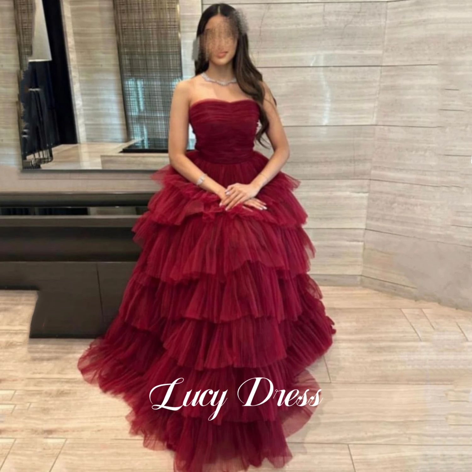 Lucy Claret Evening Dresses Woman Elegant Party Dresses for Women Luxury Evening Dresses 2024 Prom Wedding Dress Es Mesh Gala
Lucy Claret Evening Dresses Woman Elegant Party Dresses for Women Luxury Evening Dresses 2024 Prom Wedding Dress Es Mesh Gala