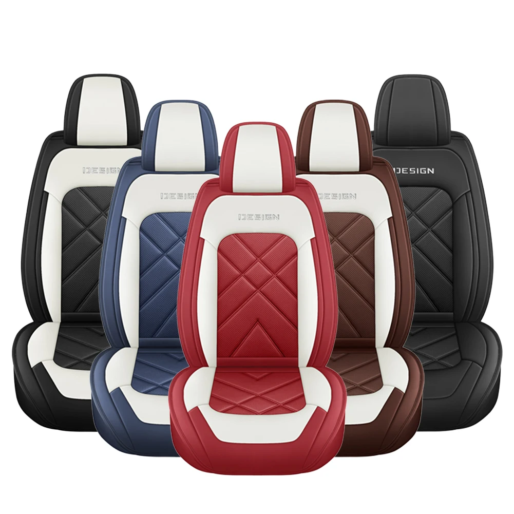 5D Car Seat Covers PU Leather Seat Covers Cushion Universal Car Chair Protector Mat For Sedan SUV Car Interior Accessories
5D Car Seat Covers PU Leather Seat Covers Cushion Universal Car Chair Protector Mat For Sedan SUV Car Interior Accessories