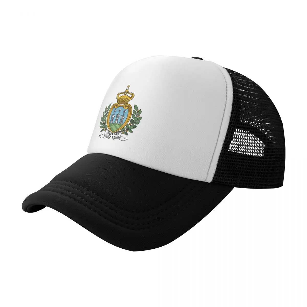 

Coat of arms of San Marino Baseball Cap Custom Cap New In The Hat Military Cap Man Hats For Men Women's