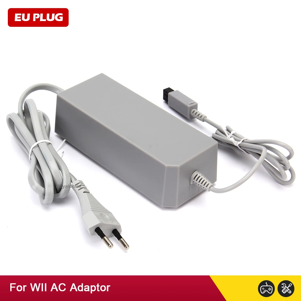NEW EU US Plug Replacement Wall AC Power Adapter Supply Cord Cable For Wii Console AC Adapter Replacement Charger For WII Host NEW EU US Plug Replacement Wall AC Power Adapter Supply Cord Cable For Wii Console AC Adapter Replacement Charger For WII Host