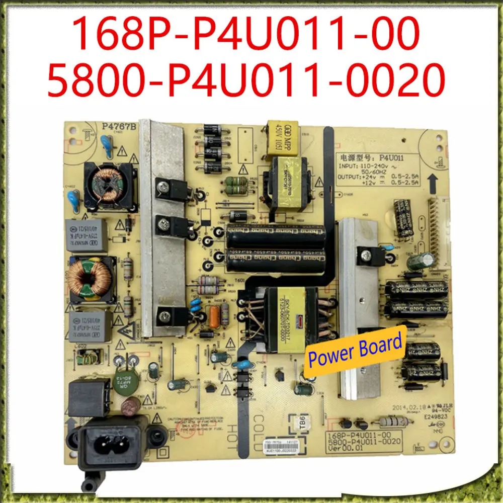 

Professional TV Parts Original Power Card 49E510E 49E390E Power Board 168P-P4U011-00 5800-P4U011-0020 TV Power Supply Board