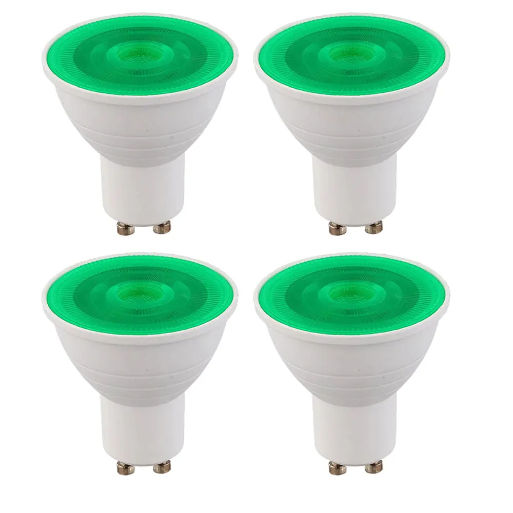 

4-Piece Green LED Light Spot Bulb 5W 220-240V 5W Decorative Girl Room Light Children's Night Light KTV Nightbar Bulb Music Room