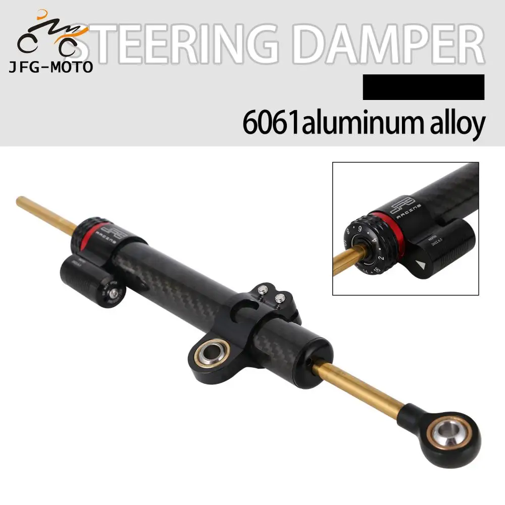 For YAMAHA HONDA MT09 MT ZX6R YZF R6 FZ 09 FZ09 FZ-09 CBR650R Motorcycle 250mm 340mm Adjustable Damper Steering Stabilize
For YAMAHA HONDA MT09 MT ZX6R YZF R6 FZ 09 FZ09 FZ-09 CBR650R Motorcycle 250mm 340mm Adjustable Damper Steering Stabilize