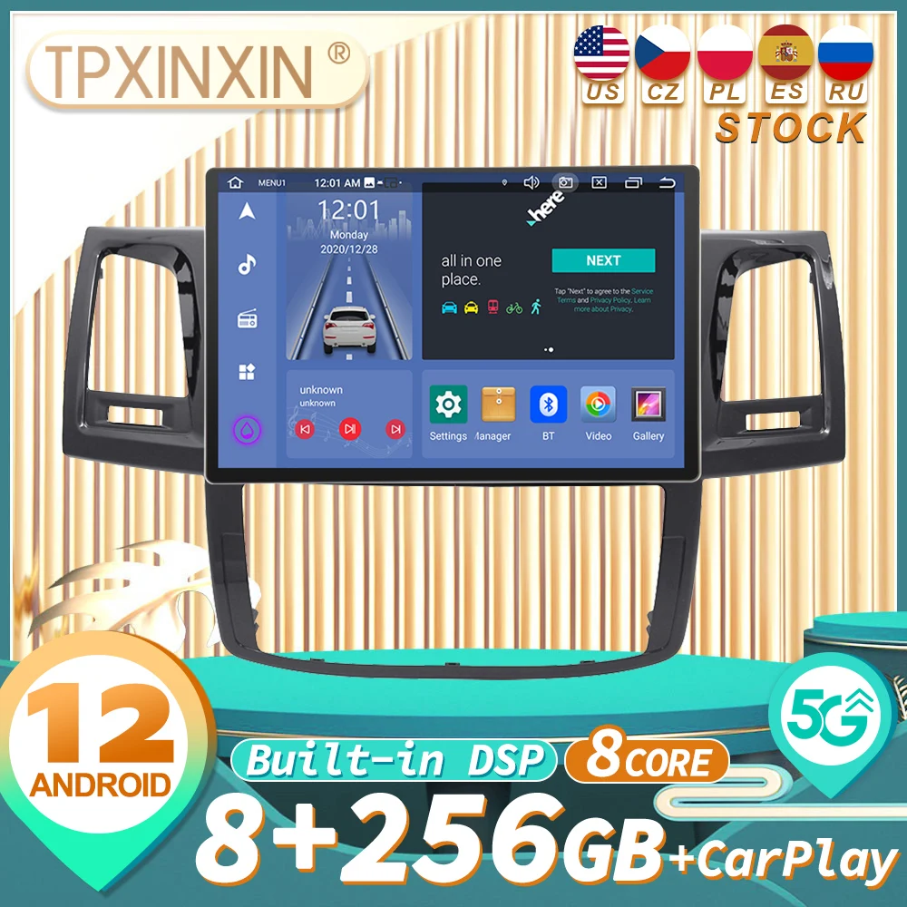 13.3"For Toyota Hilux 2005-2014 generation Refit Car DVD Play 2K Multimedia Player GPS navigator Auto Radio Stere navigation DSP
13.3"For Toyota Hilux 2005-2014 generation Refit Car DVD Play 2K Multimedia Player GPS navigator Auto Radio Stere navigation DSP