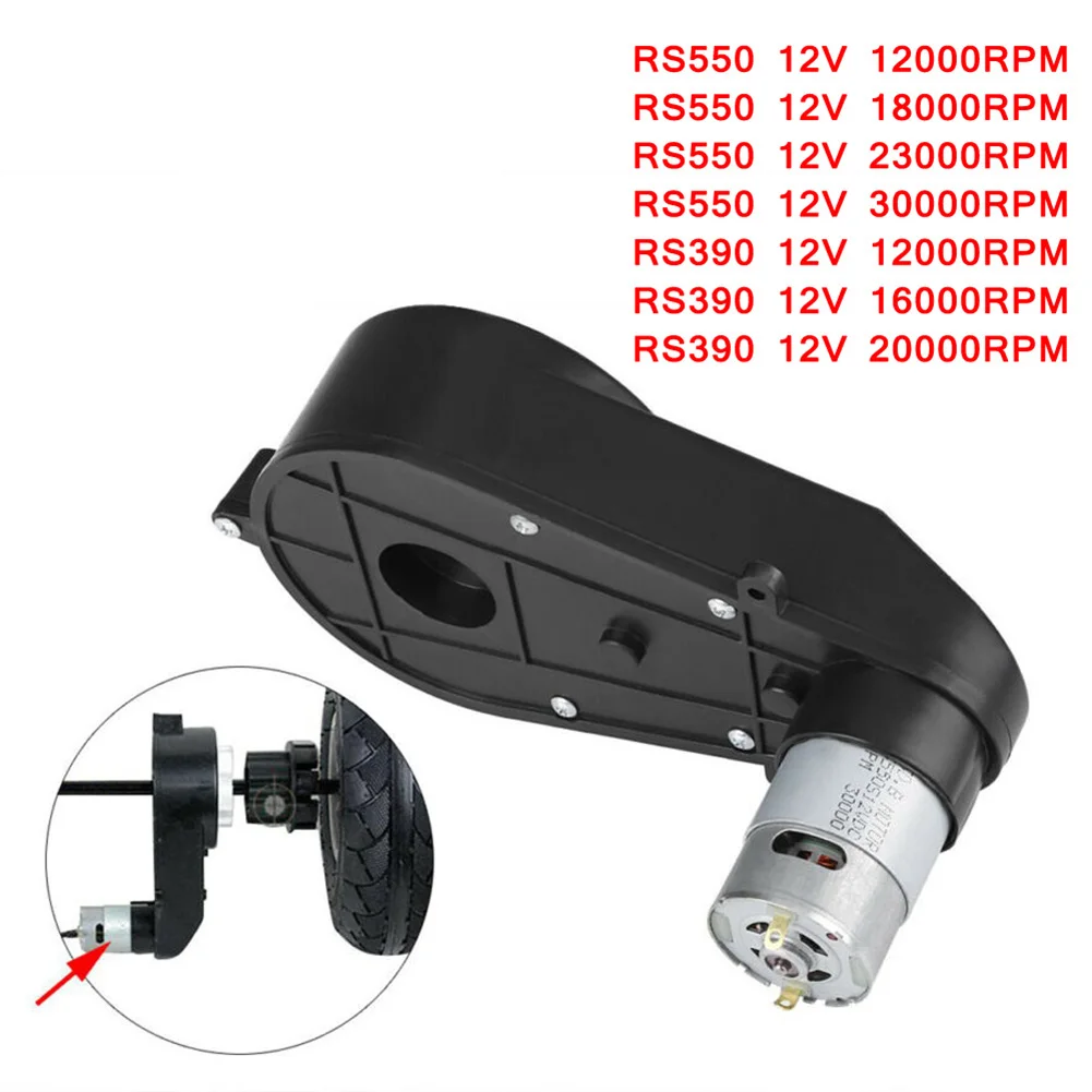 Children's Toy Electric Gearbox RS390 / RS550 Electric Gearbox Replace 12V 12000-20000RPM For Kids Car Toy Replacement Accessory
Children's Toy Electric Gearbox RS390 / RS550 Electric Gearbox Replace 12V 12000-20000RPM For Kids Car Toy Replacement Accessory