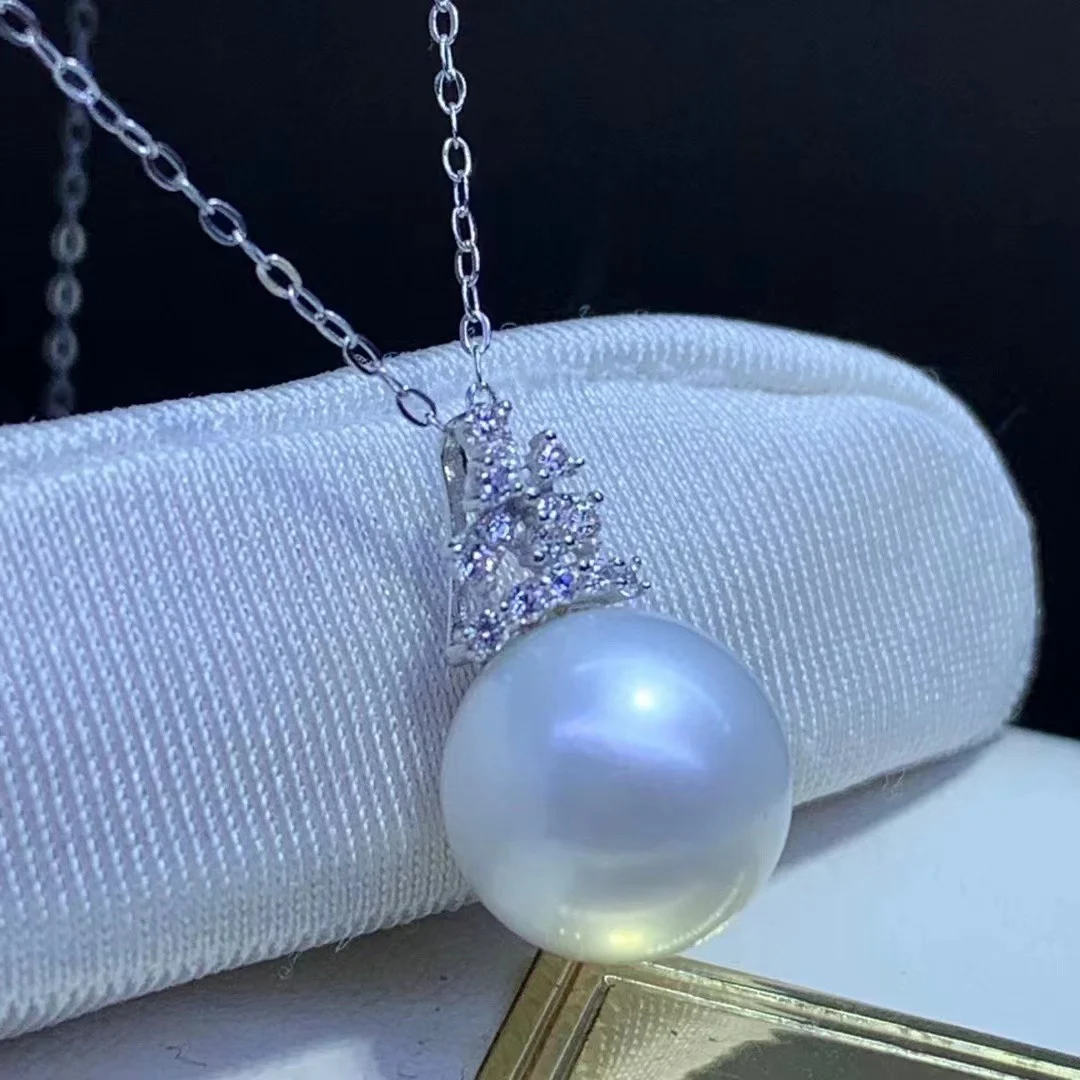 Цепочка с подвеской DL Pearl, ювелирные изделия из твердого 18-каратного золота, 11-11,5 мм, австралийская, морская, белая, жемчуг, Подвеска Ожерелье для женщин
Цепочка с подвеской DL Pearl, ювелирные изделия из твердого 18-каратного золота, 11-11,5 мм, австралийская, морская, белая, жемчуг, Подвеска Ожерелье для женщин