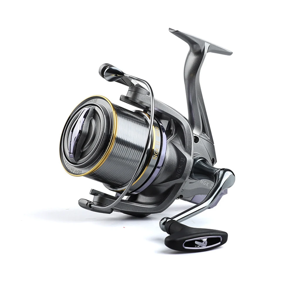1pc Fishing Reel Long Shot Wheel /8000-14000 17+1Spinning Wheel Aluminum Alloy Spool /4.8:1High Speed Fishing Reel For Fishing
1pc Fishing Reel Long Shot Wheel /8000-14000 17+1Spinning Wheel Aluminum Alloy Spool /4.8:1High Speed Fishing Reel For Fishing