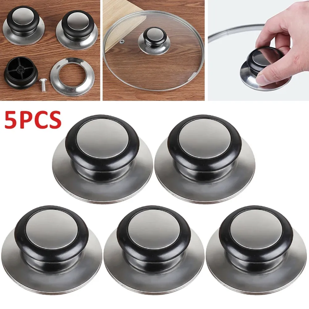 High Quality Kitchen Tools Lid Knobs Cap Knob Handle Replacement Stainless Steel Temperature Resistant W/ Screws
High Quality Kitchen Tools Lid Knobs Cap Knob Handle Replacement Stainless Steel Temperature Resistant W/ Screws