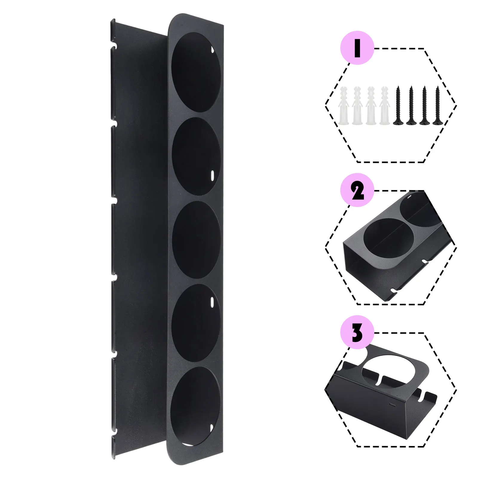 For Garage tool organizer Convenient storage for air tools 5 can holders with 6 slots Keep your workspace tidy
For Garage tool organizer Convenient storage for air tools 5 can holders with 6 slots Keep your workspace tidy