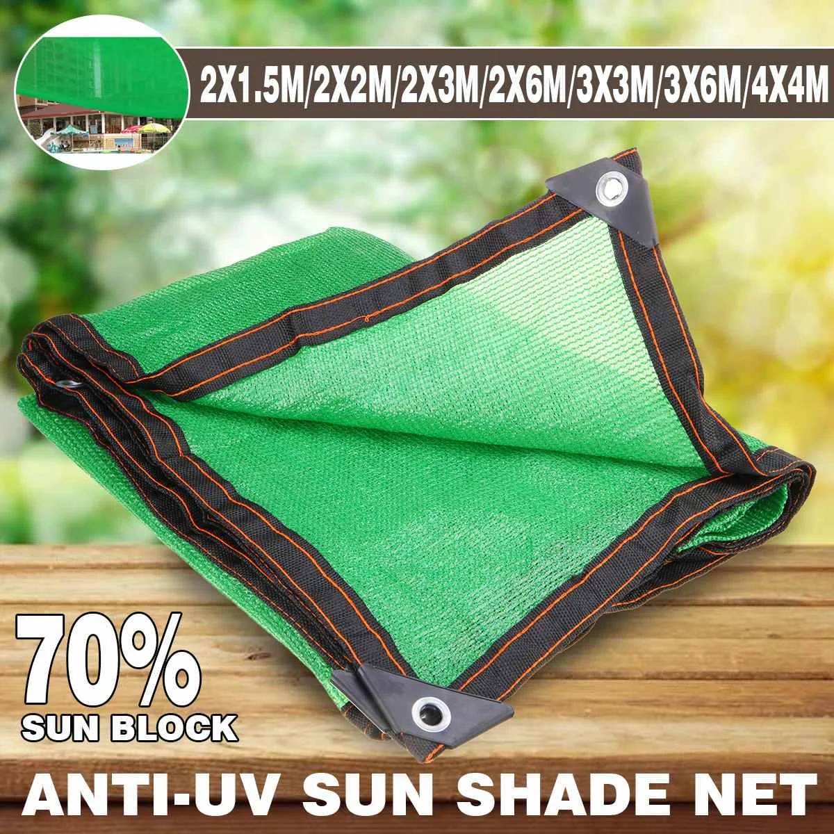 Green Anti-UV HDPE Shading Net Garden Balcony Succulent Plant 70% Sunshade Net Outdoor Swimming Pool Sun Shade Net Car Cover
Green Anti-UV HDPE Shading Net Garden Balcony Succulent Plant 70% Sunshade Net Outdoor Swimming Pool Sun Shade Net Car Cover