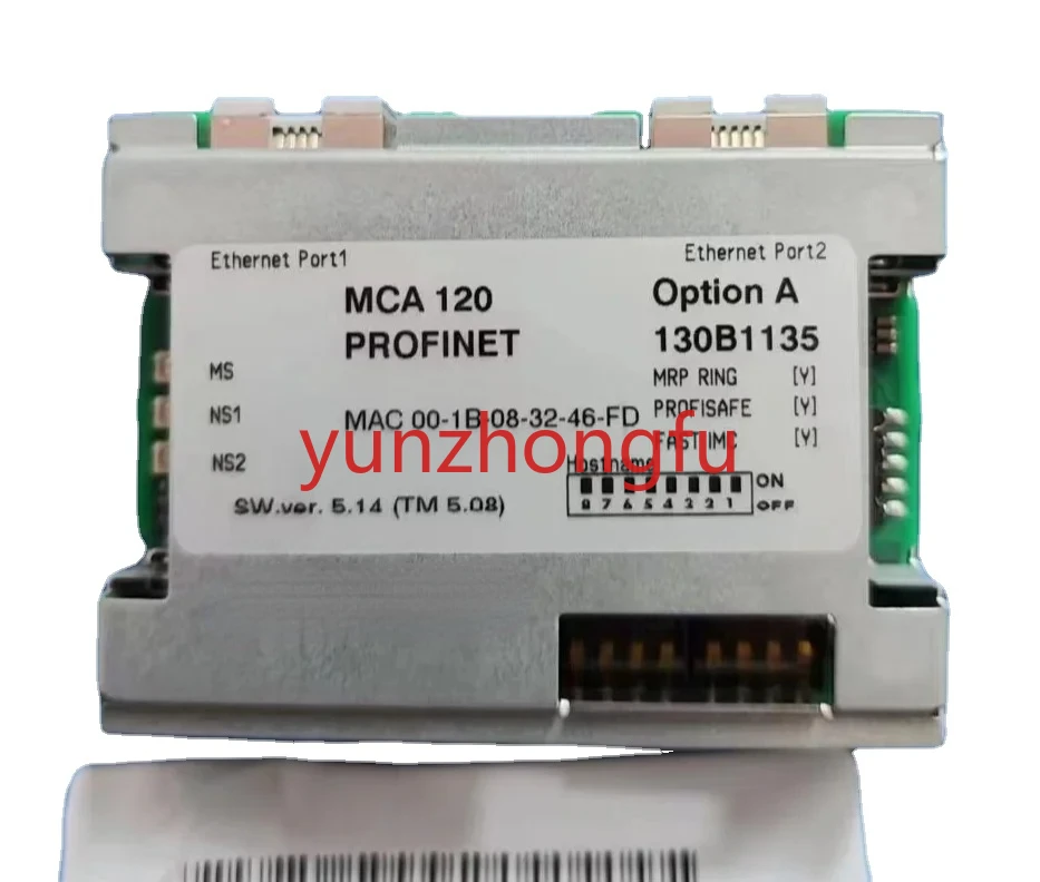 

130B1135 PN Communication Card New MAC120 MAC 00-1B-08-32-46-FD 1 Piece