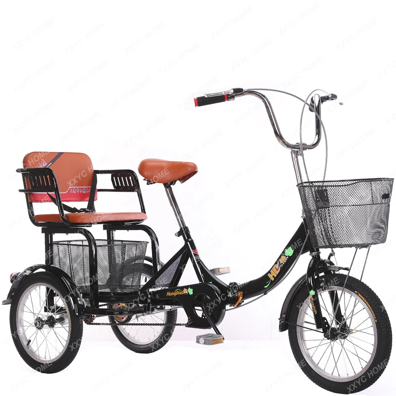 

New elderly tricycles, rickshaws, elderly scooters, adult bicycles, two person pick-up and drop off for children