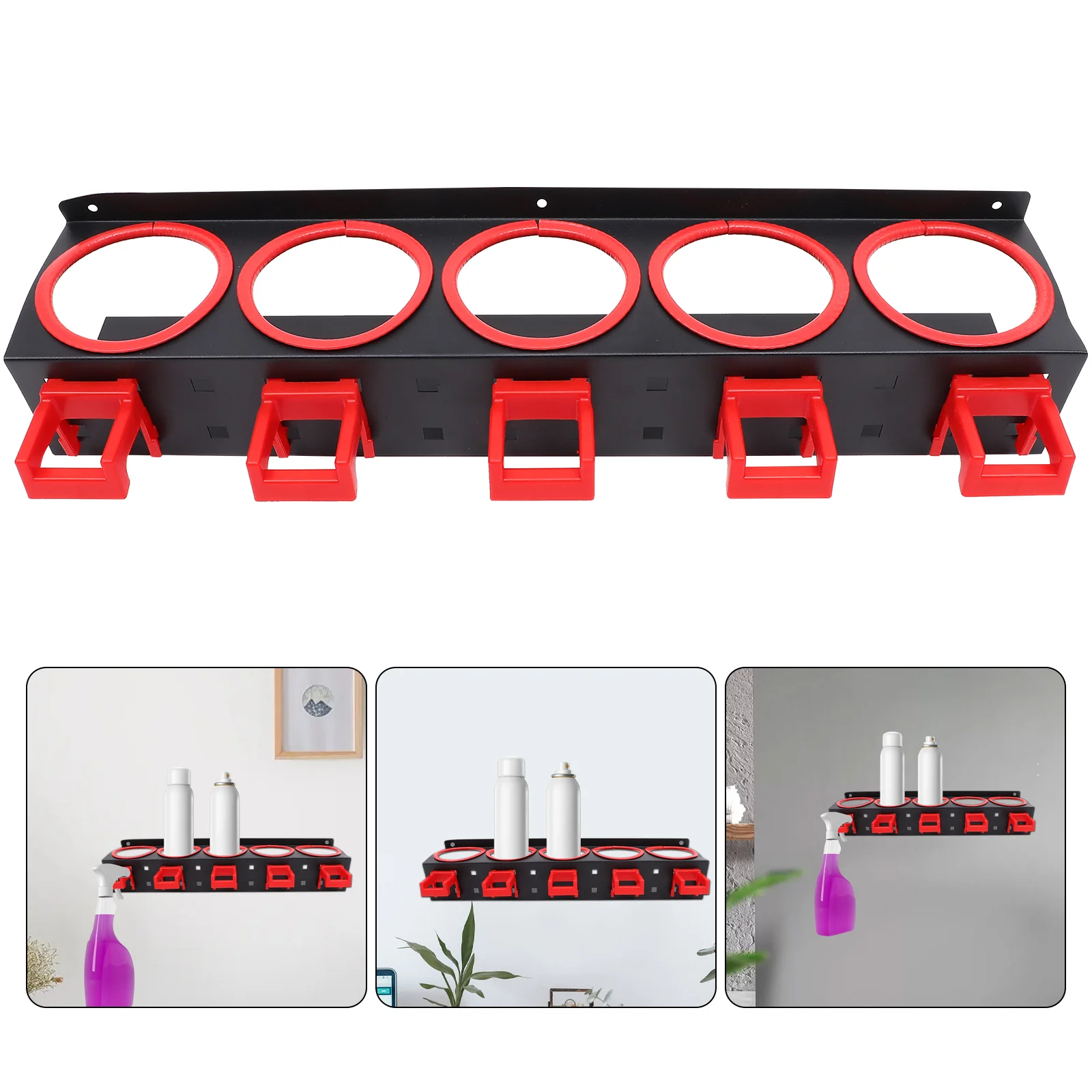 Spray Bottle Rack Spray Bottle Storage Holder Wall Mount Garage Spray Bottle Organizer
Spray Bottle Rack Spray Bottle Storage Holder Wall Mount Garage Spray Bottle Organizer