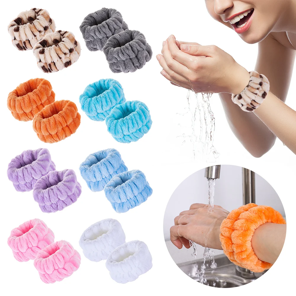 Soft Face Wash Wristbands for Washing Face Microfiber Spa Wrist Washband for Women Prevent Liquid from Spilling Down Your Arms
Soft Face Wash Wristbands for Washing Face Microfiber Spa Wrist Washband for Women Prevent Liquid from Spilling Down Your Arms
