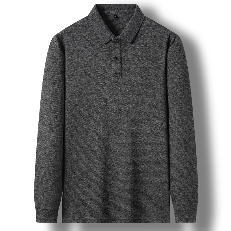 2023 New Cotton High-end Men's Polo Shirt Long Sleeve Lapel Button Spring and Autumn Solid Color Fashion Trend Casual Business
2023 New Cotton High-end Men's Polo Shirt Long Sleeve Lapel Button Spring and Autumn Solid Color Fashion Trend Casual Business