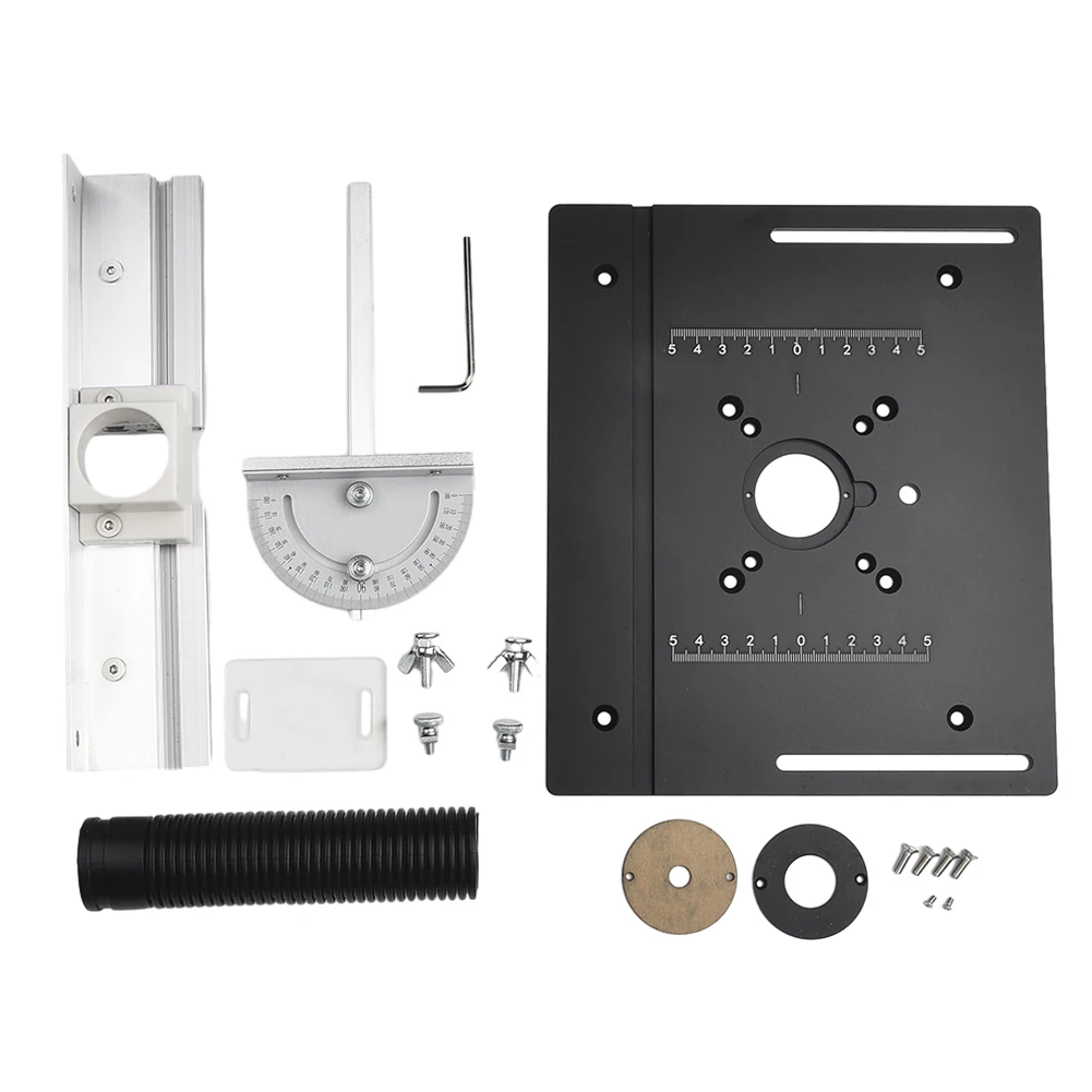 High Quality Edger Edger Lifting Table Router Table Silve Trimmer Woodworking Tools 9.4 X 7.9in Aluminum Alloy
High Quality Edger Edger Lifting Table Router Table Silve Trimmer Woodworking Tools 9.4 X 7.9in Aluminum Alloy