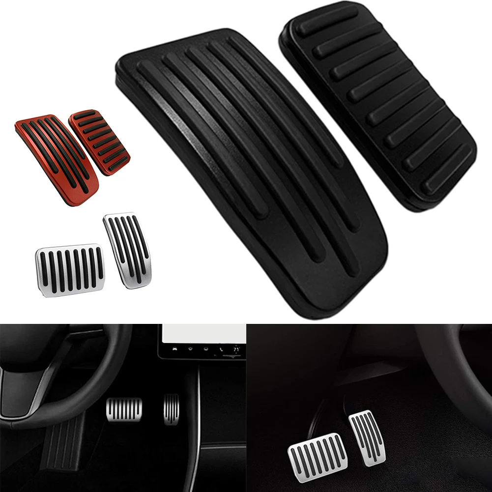 2pcs For Tesla For Model 3/Y For Highland 2024 Foot Pedals Cover Accessories Accelerator Pedal Brake Rest Pads Mat
2pcs For Tesla For Model 3/Y For Highland 2024 Foot Pedals Cover Accessories Accelerator Pedal Brake Rest Pads Mat