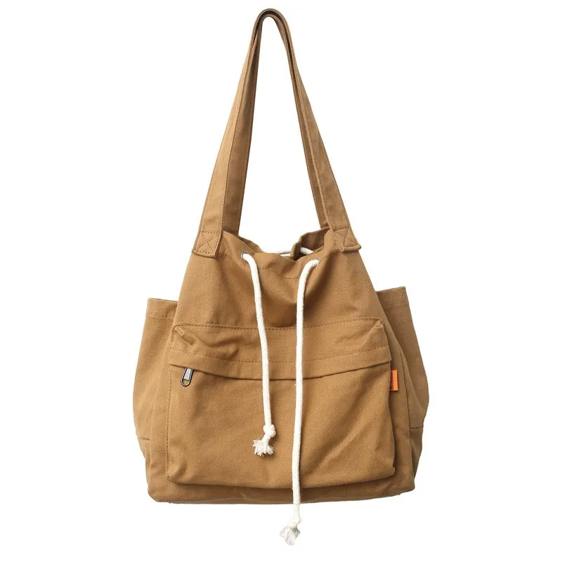 Women's Bag 2022 Trend Luxury Designer Multiple Pockets Women Casual Fashion Canvas Shoulder Bag Quality Shopper Bag Female Tote
Women's Bag 2022 Trend Luxury Designer Multiple Pockets Women Casual Fashion Canvas Shoulder Bag Quality Shopper Bag Female Tote