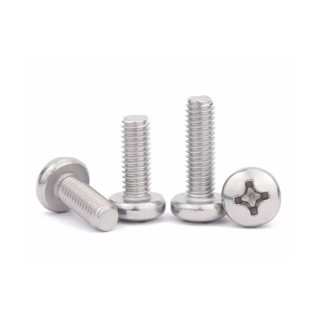 201 Stainless Steel GB818 Round Head Screw Pan Head Cross Machine Tooth Bolt M8M10
201 Stainless Steel GB818 Round Head Screw Pan Head Cross Machine Tooth Bolt M8M10