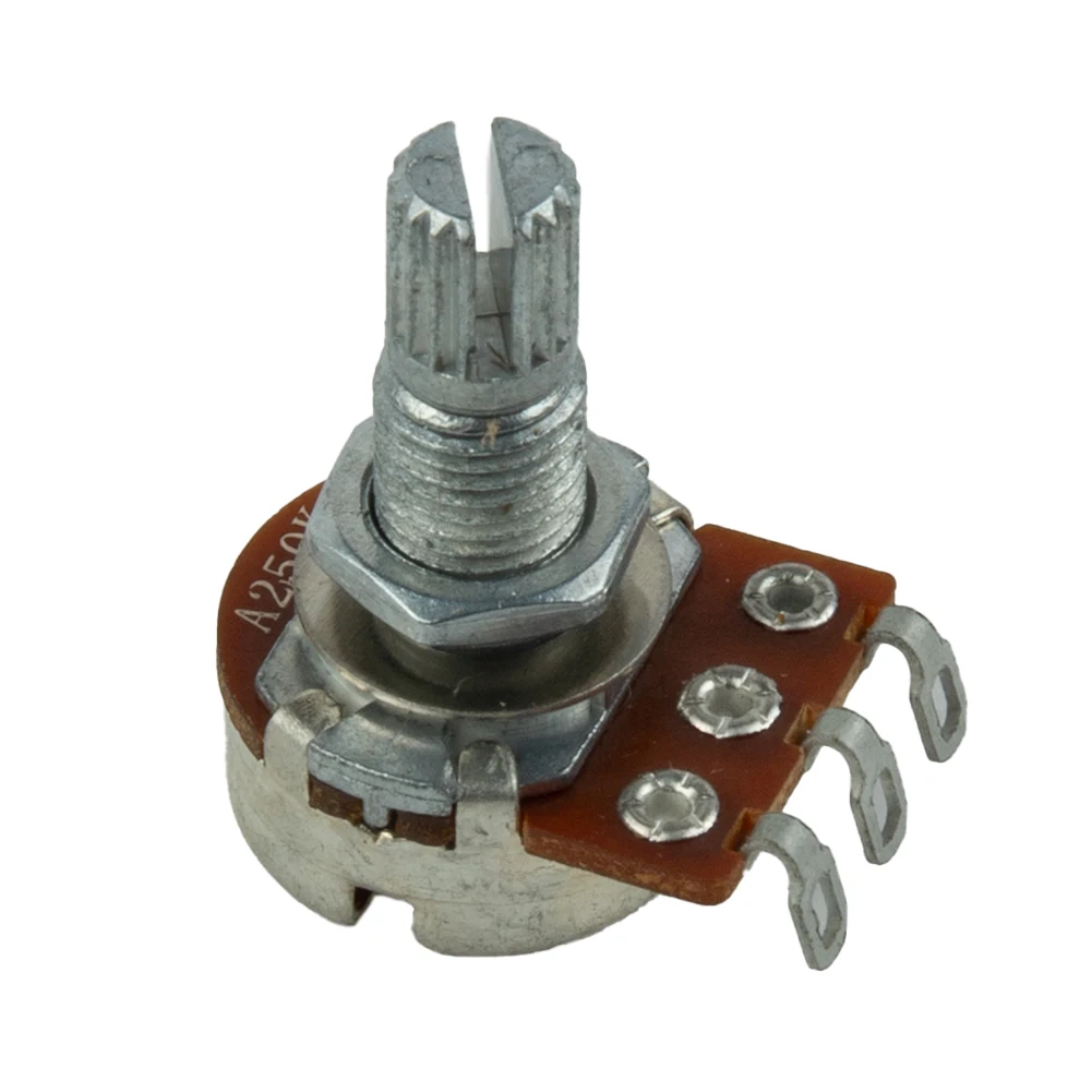 

Brand New Guitar Potentiometer Guitar Parts/kits Approx.10g B250K B500K Guitar Volume Tone Metal Plastic Potentiometer 1 Pcs