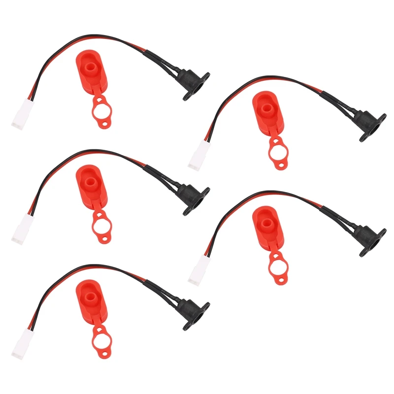 5X For Xiaomi Mijia M365 Electric Scooter Charging Hole Cover With Charging Cable Charging Port Plastic Waterproof Cover
5X For Xiaomi Mijia M365 Electric Scooter Charging Hole Cover With Charging Cable Charging Port Plastic Waterproof Cover