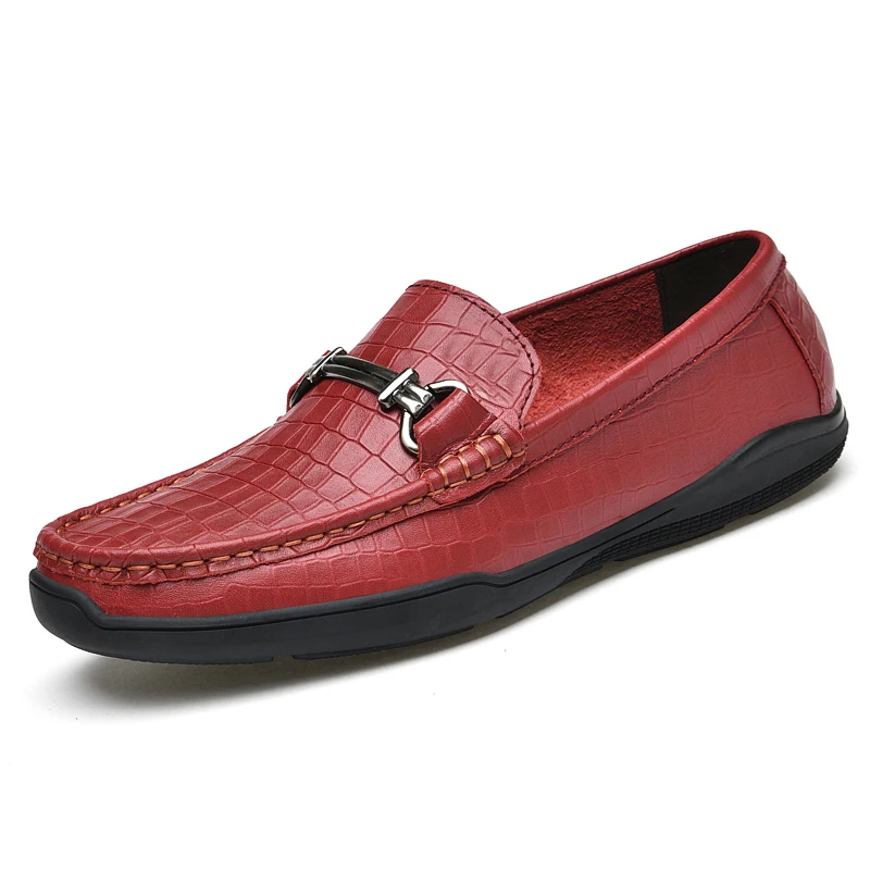 Brand Genuine Leather Men Loafers Luxury Shoes Designers Wine Red Breathable Mens Shoes Moccasins Men's Casual Summer Boat Shoes
Brand Genuine Leather Men Loafers Luxury Shoes Designers Wine Red Breathable Mens Shoes Moccasins Men's Casual Summer Boat Shoes