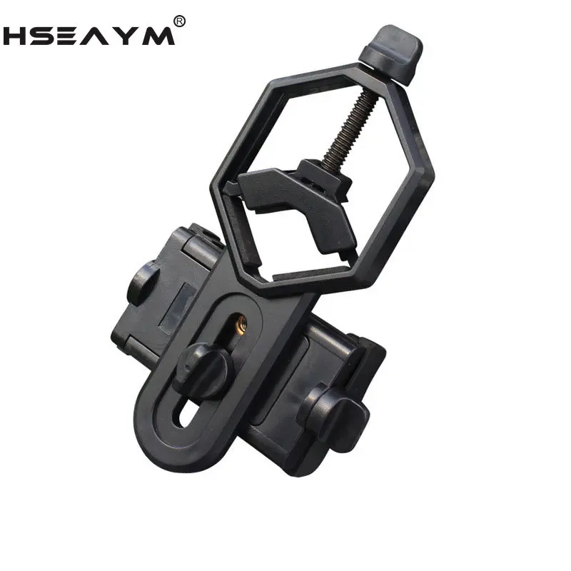 

HSEAYM Plastic Camera Phone Holder Photography Stand Telescope Monocular Eyepiece Microscope Universal Mount Support Connection