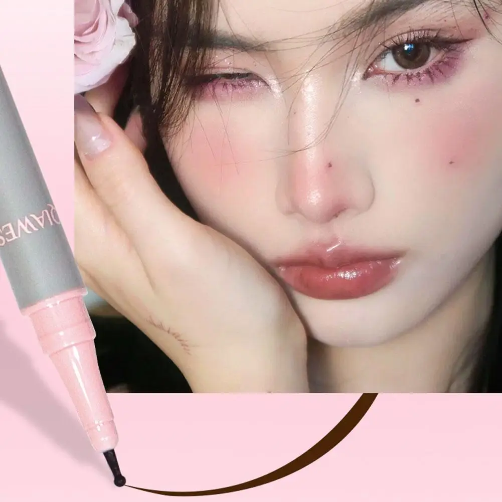 Tear Stain Pen Water And Sweat Resistant Eyeliner Uniform Discolor Beginners Rendering Not Eyeliner Color Lying Makeup Silk
Tear Stain Pen Water And Sweat Resistant Eyeliner Uniform Discolor Beginners Rendering Not Eyeliner Color Lying Makeup Silk