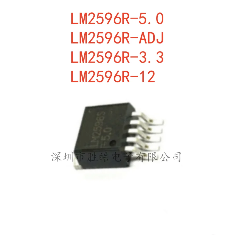 (10PCS) NEW LM2596R-5.0 / LM2596R-ADJ / LM2596R-3.3 / LM2596R-12 TO-263-5 Integrated Circuit
(10PCS) NEW LM2596R-5.0 / LM2596R-ADJ / LM2596R-3.3 / LM2596R-12 TO-263-5 Integrated Circuit