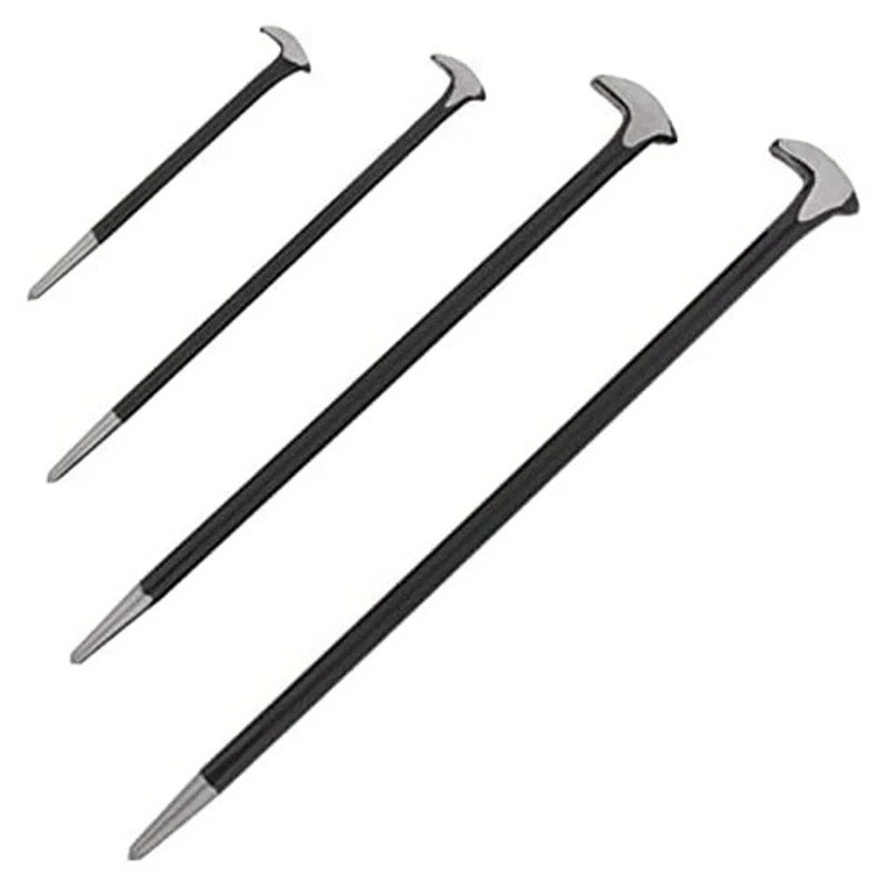 4 PCS Rolling Head Pry Bar Set Ladies Foot Mechanical Pry Bar, Car Pry Bar, Steel Heel Lever 6 Inches 12 Inches 16 Inches
4 PCS Rolling Head Pry Bar Set Ladies Foot Mechanical Pry Bar, Car Pry Bar, Steel Heel Lever 6 Inches 12 Inches 16 Inches